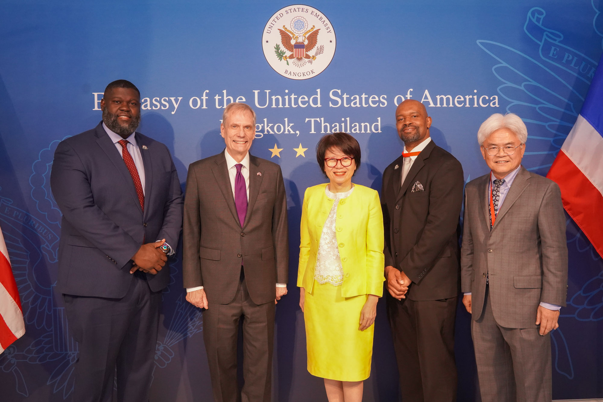 Groiup photo of Ambassador and partners