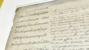 Document in Thai and English