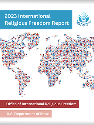 International Religious Freedom Report cover